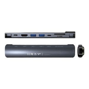 Hub USB-C 8 en 1 Mercury M1-800 Gamdias - Image 6