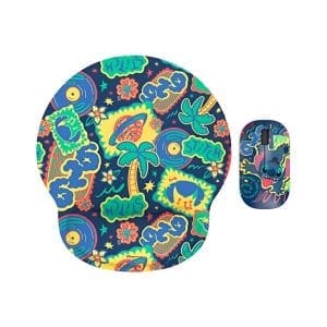 Kit Mouse Inalámbrico + Mouse Pad Stitch XTM-DKT1ST Xtech - Image 1