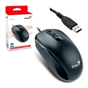 Mouse Óptico Alámbrico USB DX-110 Genius - Image 4