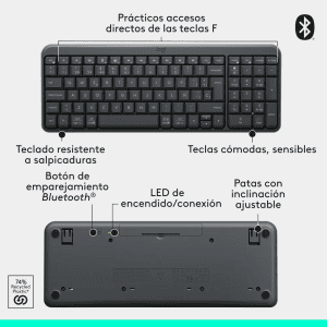 Teclado Inalámbrico Compacto K250 Logitech - Image 11